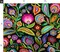 Wycinanki Floral Garden European Bright Maximalist Folk Art Style Vintage Inspired Damask Colorful Rustic Custom Printed Fabric by Spoonflower Various Fabrics by the Yard or Fat Quarter